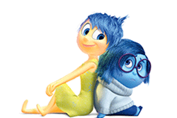 Watch the characters of Pixar's Inside Out respond to the Avengers trailer
