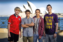 Watch the teaser trailer for laddish comedy sequel The Inbetweeners 2