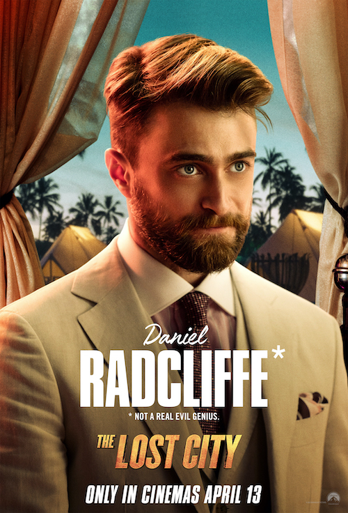 Daniel Radcliffe The Lost City movie poster