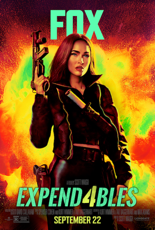 The Expendables 4 movie poster Meghan Fox