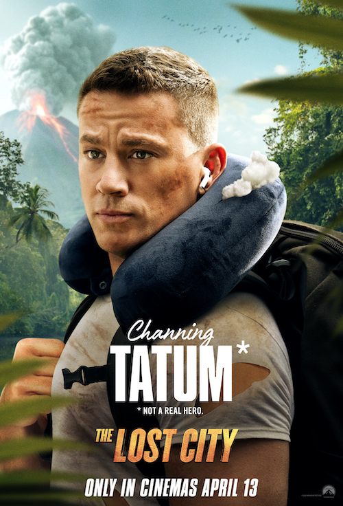 Channing Tatum The Lost City movie poster