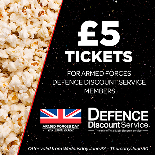 Cineworld Armed Forces Day discount
