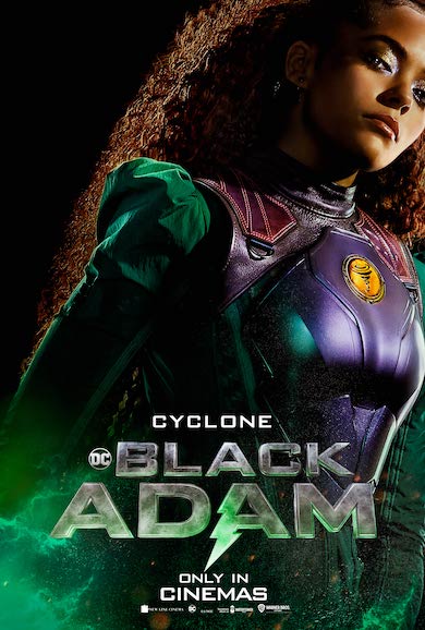 Black Adam movie poster Cyclone