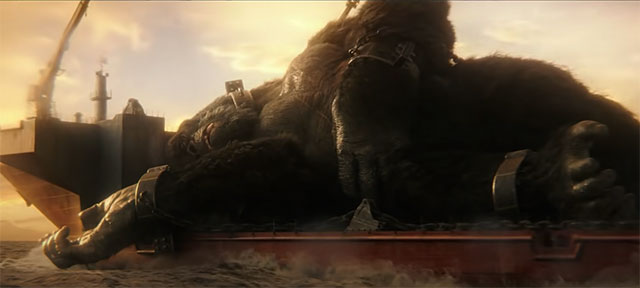 King Kong in Godzilla vs Kong trailer