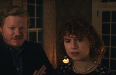 Jessie Buckley and Jesse Plemons in I'm Thinking Of Ending It All