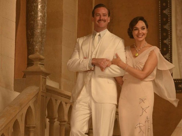 Gal Gadot and Armie Hammer in Death on the Nile