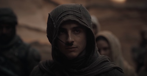 Timothee Chalamet as Paul Atreides in Dune: Part Two trailer
