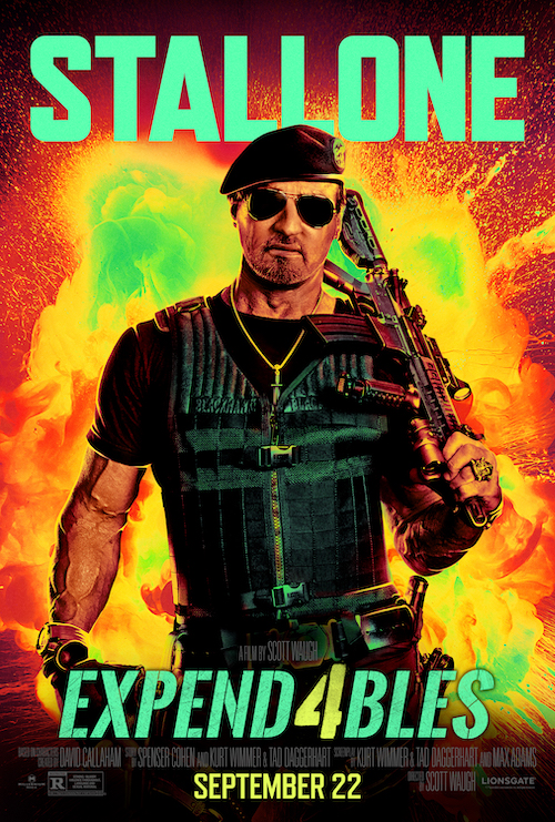 The Expendables 4 movie poster Sylvester Stallone