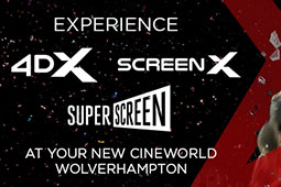 ScreenX and 4DX now open at Cineworld Wolverhampton