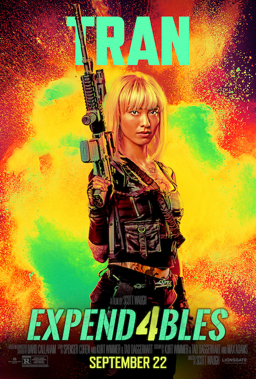 The Expendables 4 movie poster Levy Tran