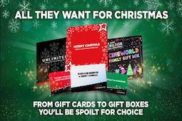 Nothing says Christmas like our Cineworld Christmas gifting range