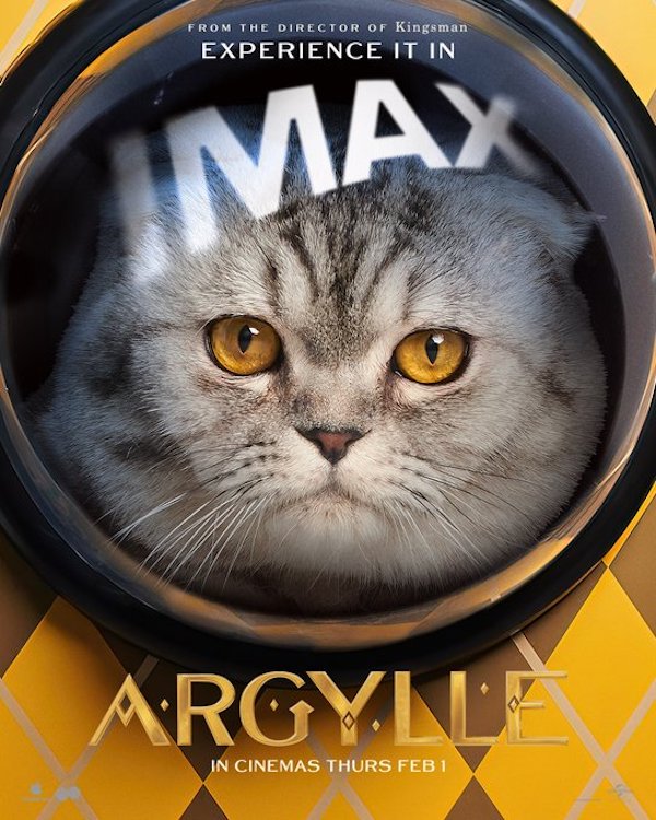 Argylle IMAX movie poster