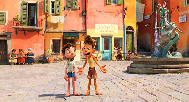 Luca Pixar movie image
