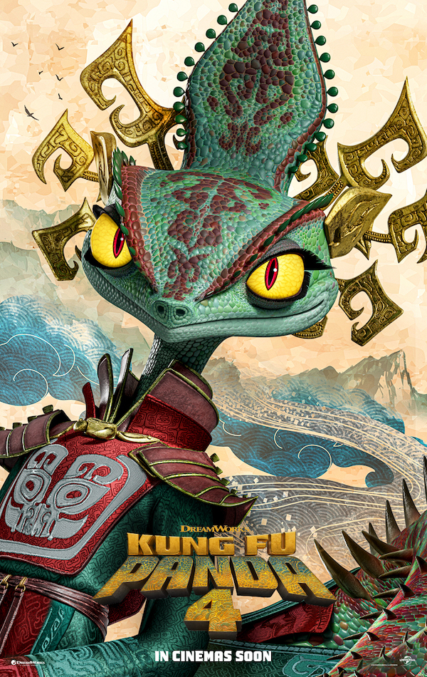 Poster of The Chameleon in Kung Fu Panda 4