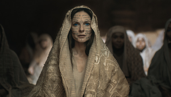 Rebecca Ferguson as Lady Jessica in Dune: Part Two