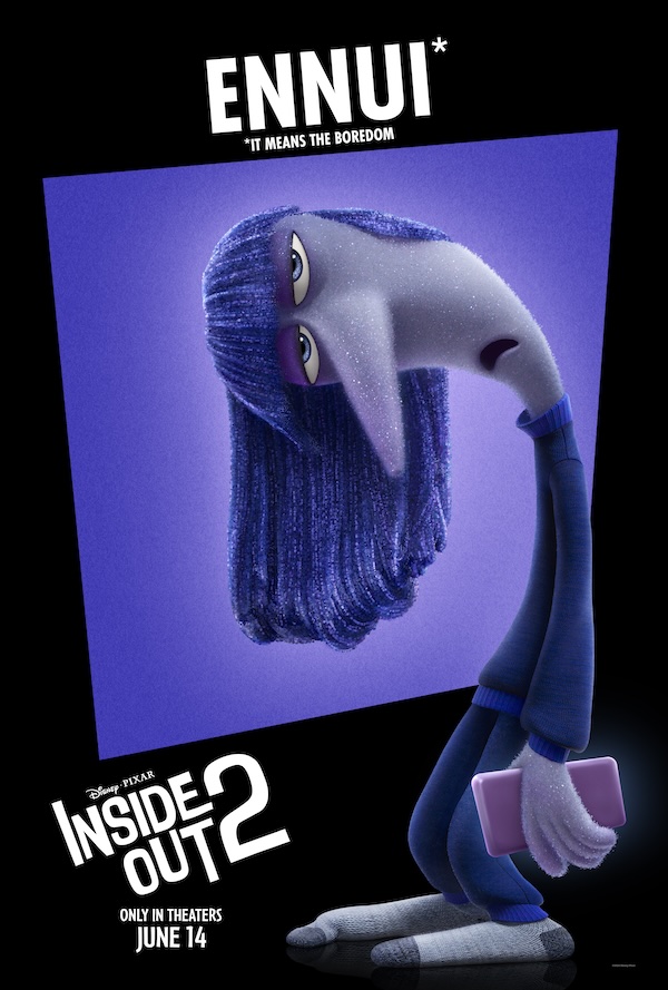 Image of Ennui emotion in Inside Out 2
