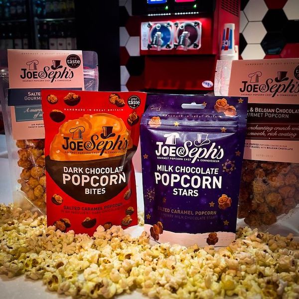 Joe and Sephs popcorn Cineworld National Popcorn Day
