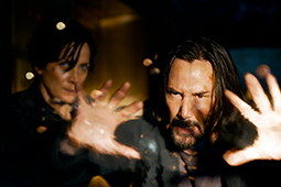Keanu Reeves and Carrie-Anne Moss talk Neo and Trinity in The Matrix Resurrections
