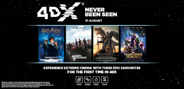 Never Been Seen Classic Movies In 4dx For The First Time