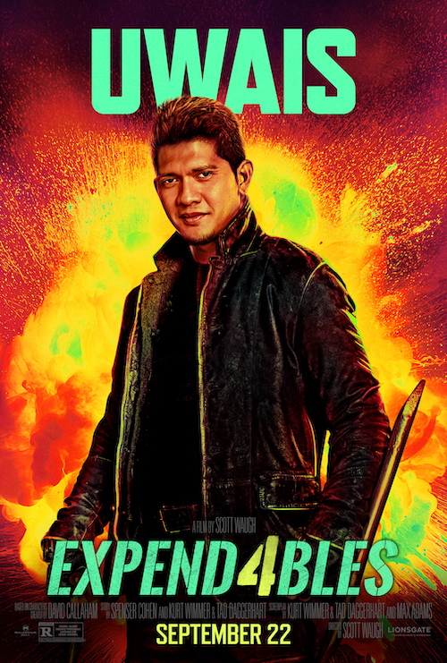 The Expendables 4 movie poster Iko Uwais