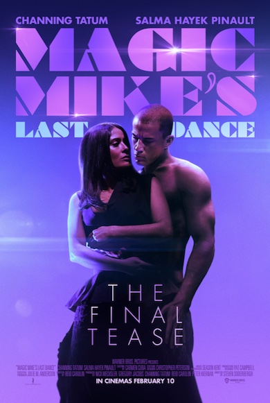 Magic Mike's Last Dance Channing Tatum movie poster