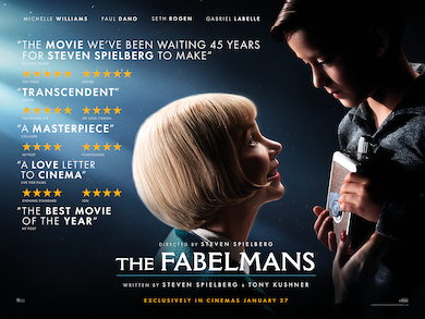 The Fabelmans movie poster Steven Spielberg