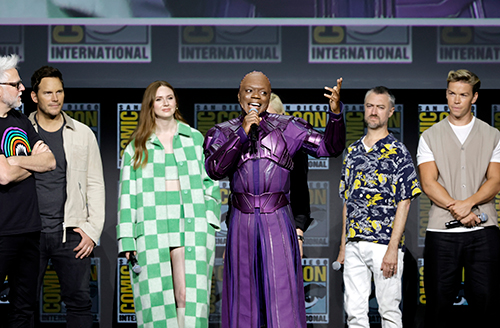 Guardians of the Galaxy Vol. 3 cast at Comic-Con 2022