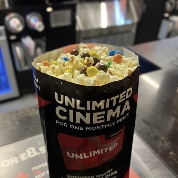 Popcorn toppings Cineworld National Popcorn Day