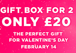 Valentine’s Day gift box offer at Cineworld