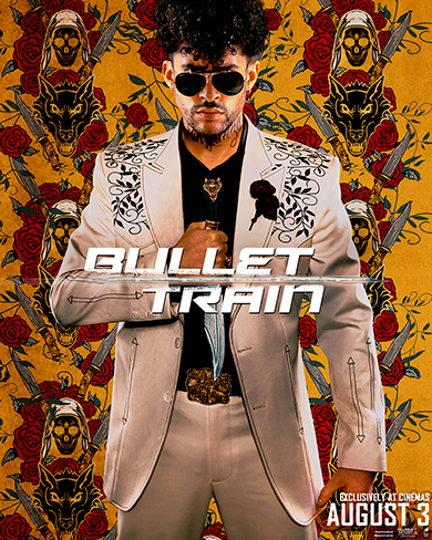 Bad Bunny Bullet Train movie poster