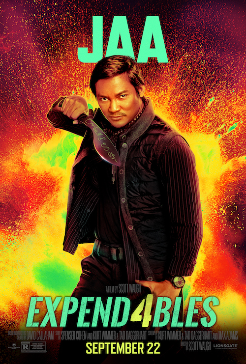 The Expendables 4 movie poster Tony Jaa