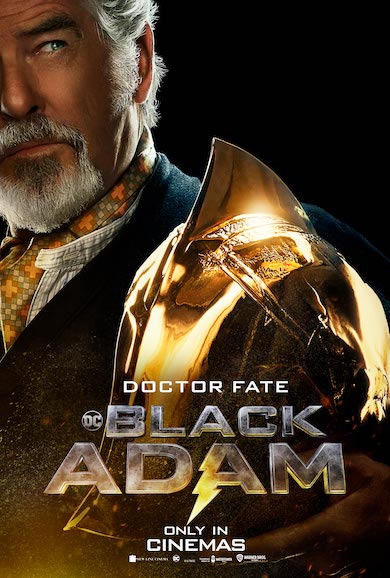 Black Adam Doctor Fate movie poster