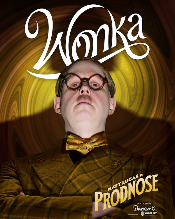 Matt Lucas as Prodnose in Wonka movie