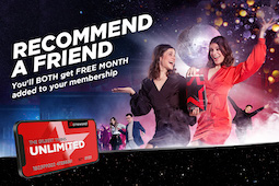 Celebrate National Friendship Day by recommending a friend to Cineworld Unlimited