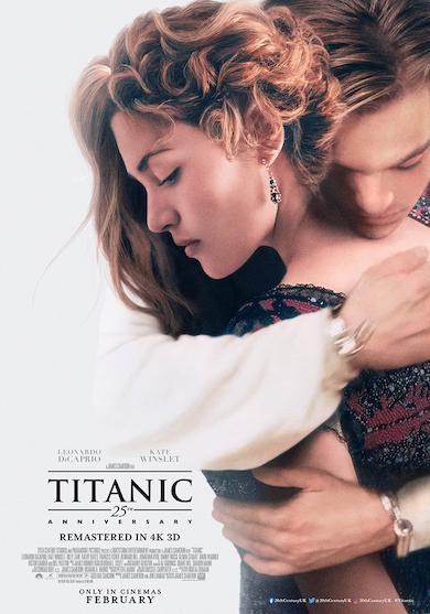 Titanic 25th anniversary movie poster