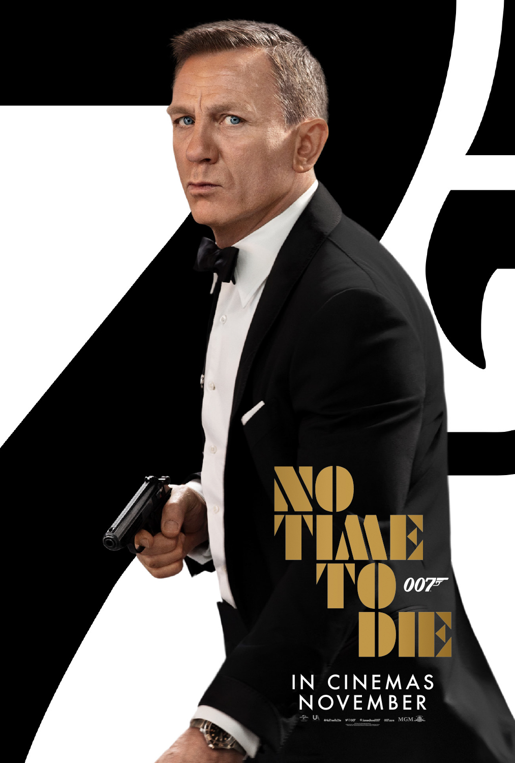 Daniel Craig is James Bond, Agent 007 in No Time To Die