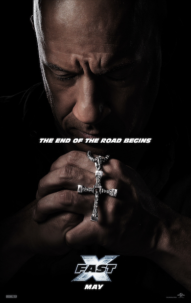 Vin Diesel Fast X movie poster