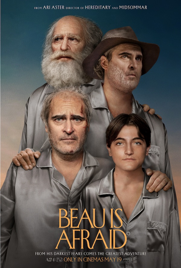 Beau is Afraid Joaquin Phoenix movie poster