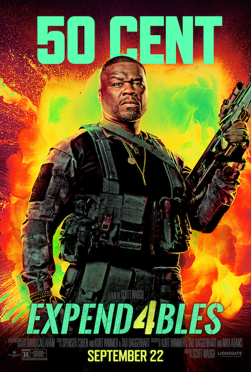 The Expendables 4 movie poster 50 Cent