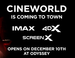 Cineworld Belfast is now open!