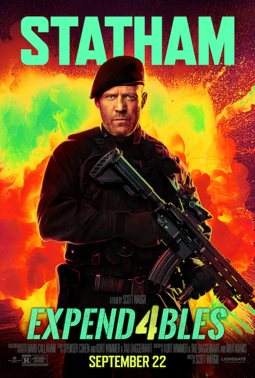 The Expendables 4 movie poster Jason Statham