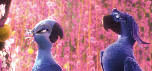 Character posters for animated sequel Rio 2