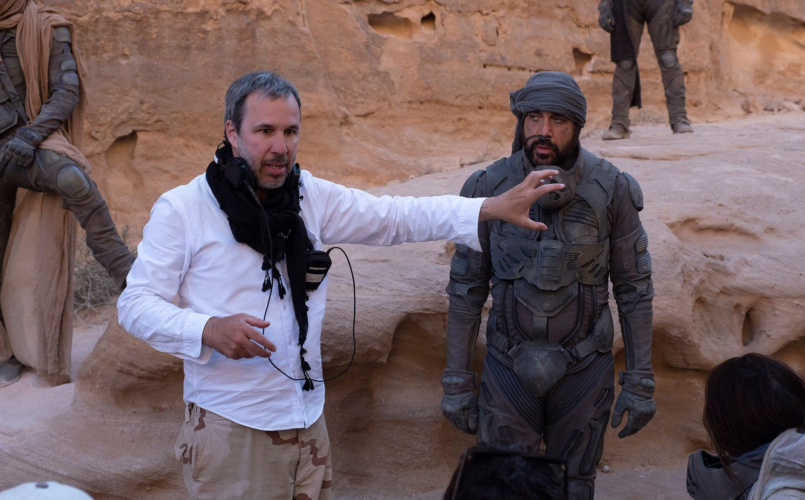 Denis Villeneuve directs Javier Bardem in Dune