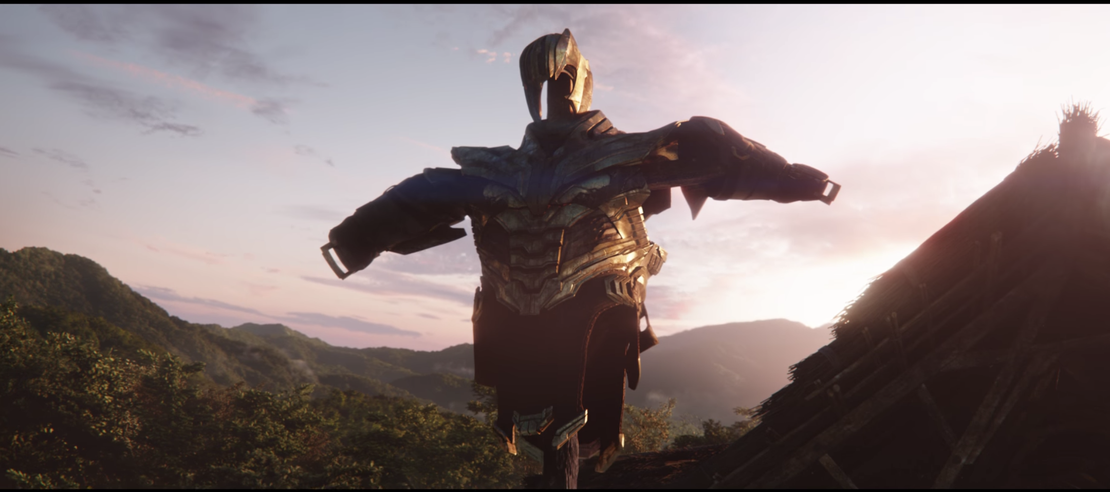 Thanos armour in Avengers: Endgame trailer