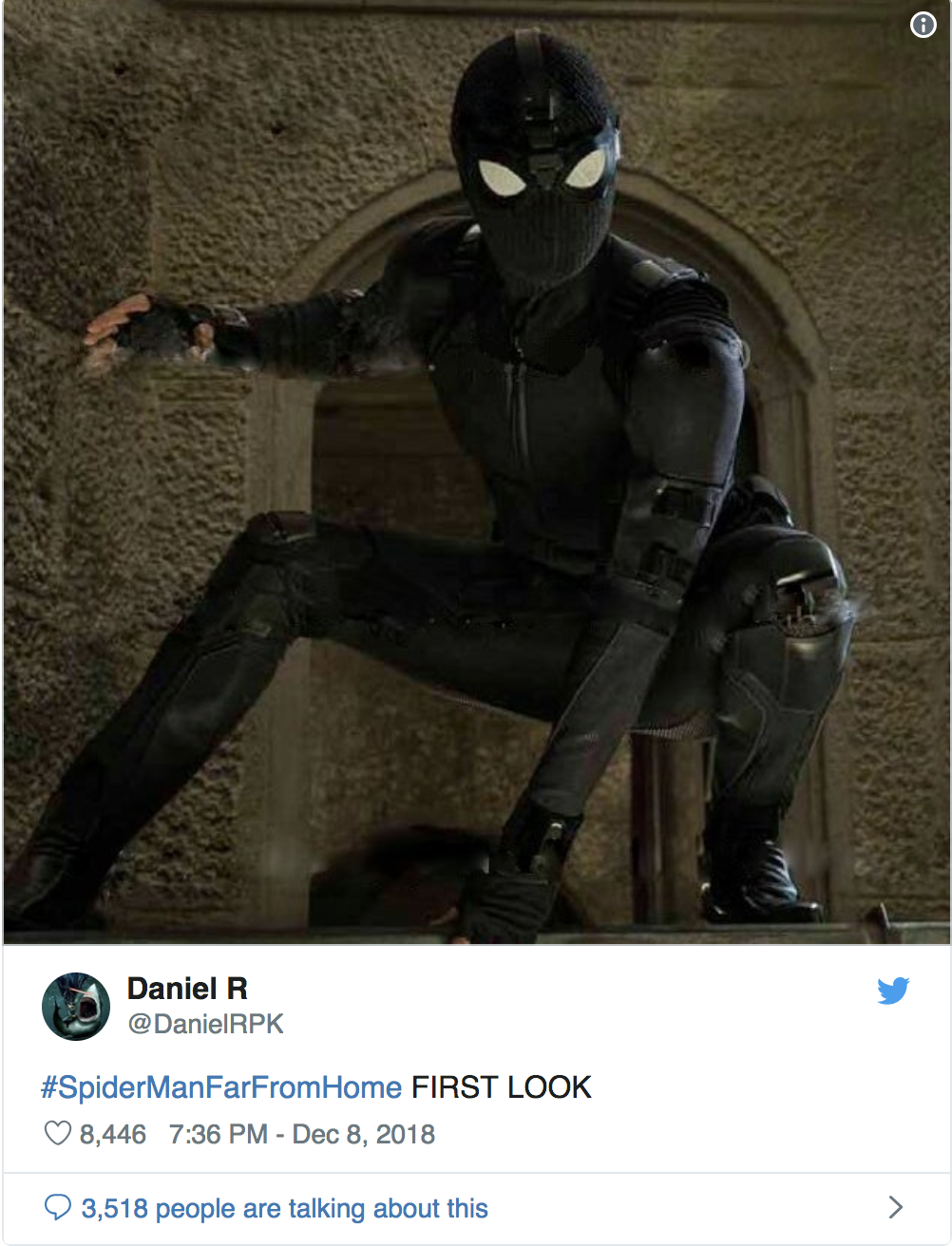 Spider-Man: Far From Home Stealth Suit revealed at Brazil Comic Con