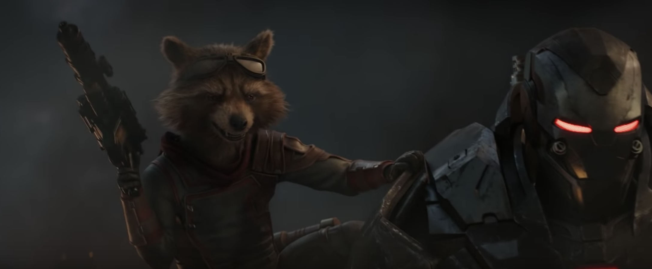 Rocket Raccoon wears classic battle armour in Avengers: Endgame trailer