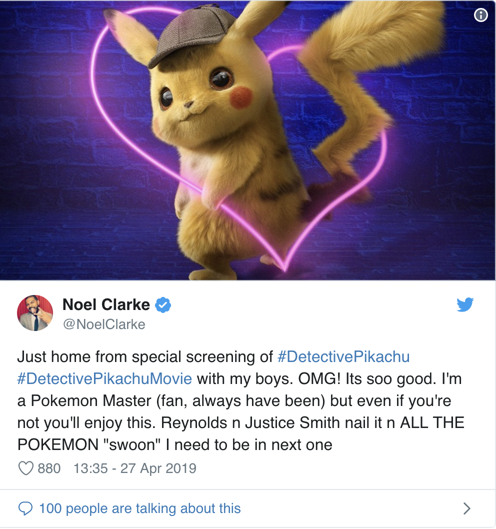 Early Reactions To Detective Pikachu Praise The New Pokemon