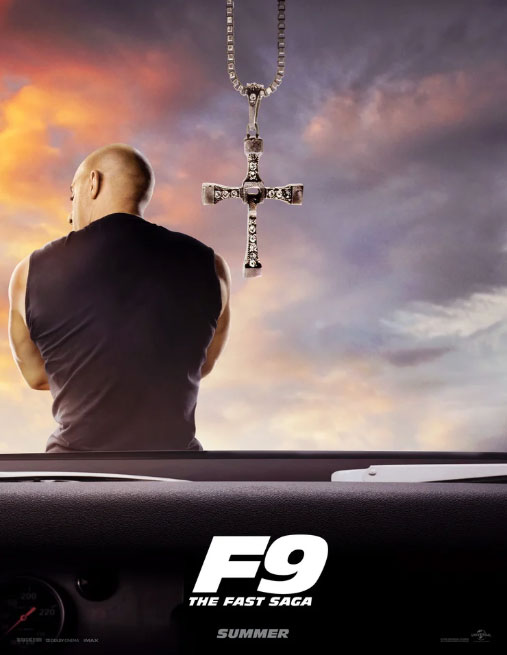 Fast & Furious 9 Vin Diesel movie poster
