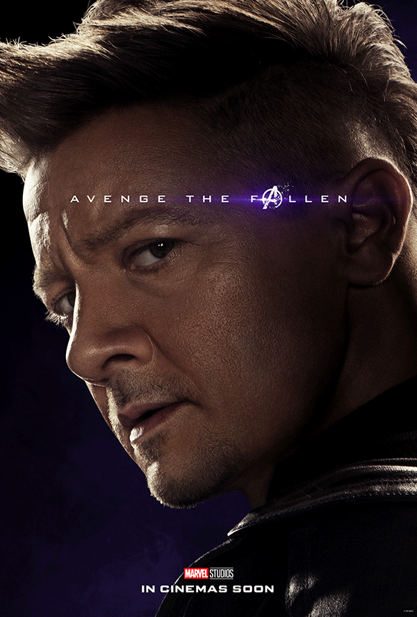 Avengers: Endgame Hawkeye poster