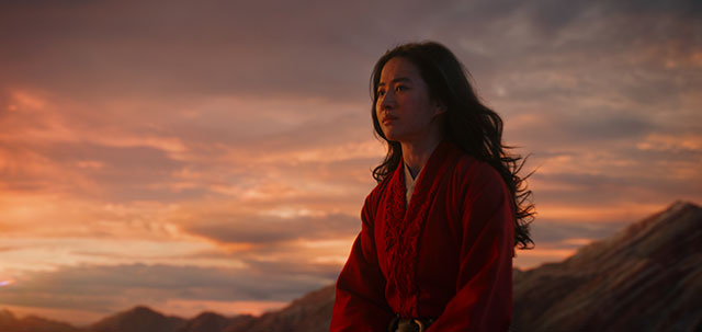 Liu Yifei in Disney's live-action Mulan remake